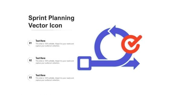 Sprint Planning Vector Icon Ppt PowerPoint Presentation Slides Icons PDF