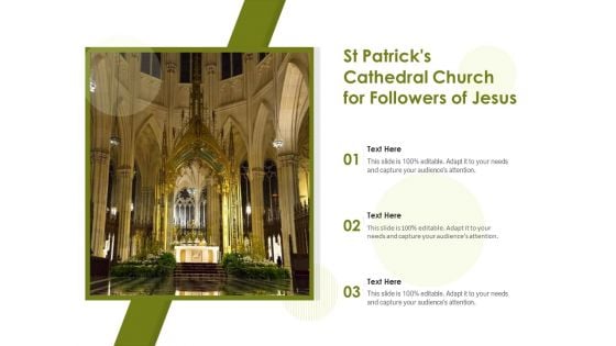 St Patricks Cathedral Church For Followers Of Jesus Ppt PowerPoint Presentation Summary Files PDF