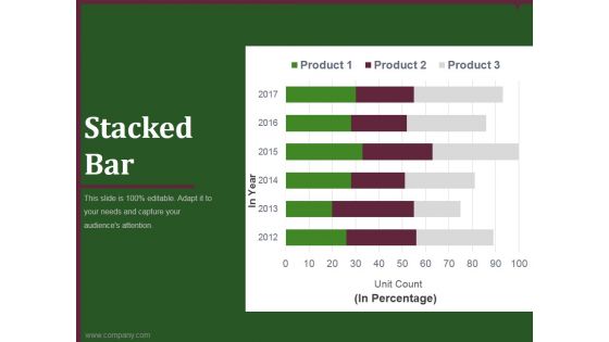 Stacked Bar Template 1 Ppt PowerPoint Presentation Inspiration