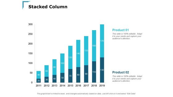 Stacked Column Analysis Ppt PowerPoint Presentation Infographic Template