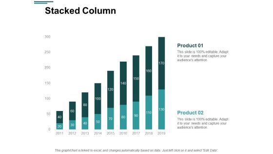 Stacked Column Analysis Ppt PowerPoint Presentation Portfolio Professional