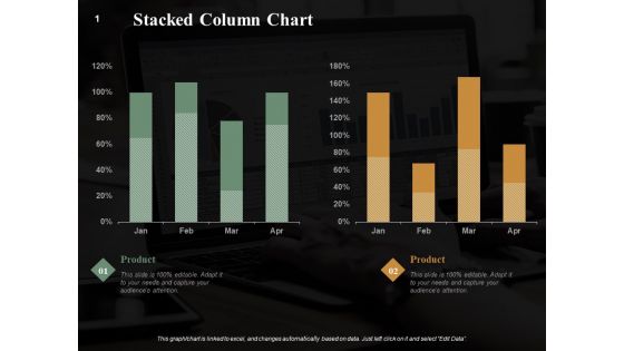 Stacked Column Chart Finance Ppt PowerPoint Presentation Summary Graphics Example