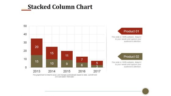 Stacked Column Chart Ppt PowerPoint Presentation Infographics Smartart