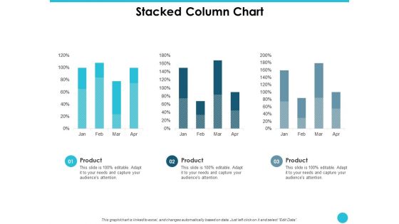 Stacked Column Chart Ppt PowerPoint Presentation Professional Diagrams