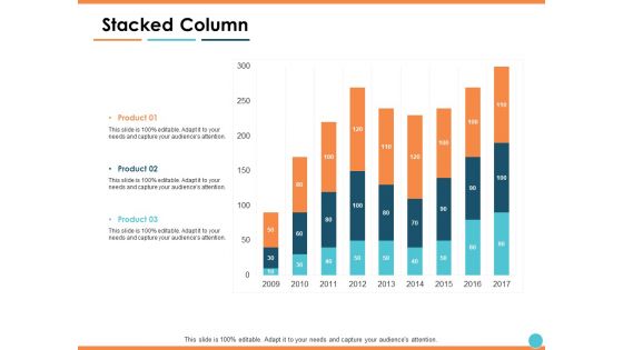 Stacked Column Finance Ppt PowerPoint Presentation File Slide Portrait