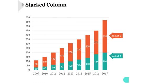 Stacked Column Ppt PowerPoint Presentation Files