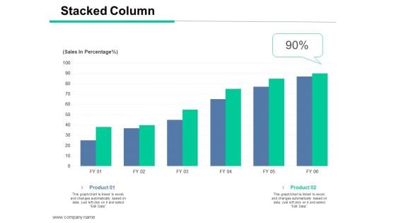 Stacked Column Ppt PowerPoint Presentation Icon Inspiration