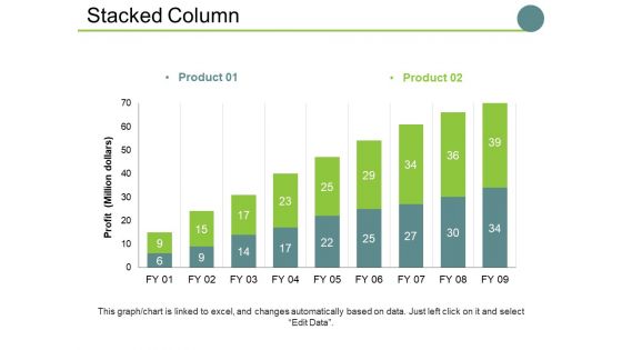 Stacked Column Ppt PowerPoint Presentation Icon Slides