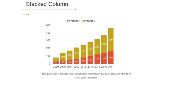 Stacked Column Ppt PowerPoint Presentation Ideas Aids