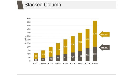 Stacked Column Ppt PowerPoint Presentation Layout