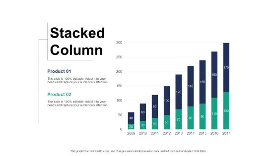 Stacked Column Ppt PowerPoint Presentation Summary Example