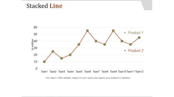 Stacked Line Template 2 Ppt PowerPoint Presentation Show