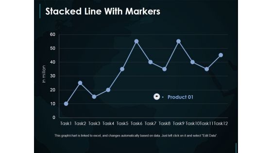 Stacked Line With Markers Ppt PowerPoint Presentation Gallery Inspiration