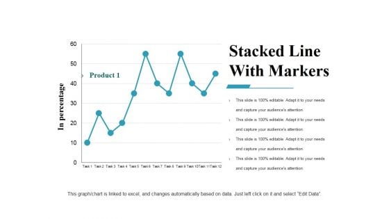 Stacked Line With Markers Ppt PowerPoint Presentation Icon Format