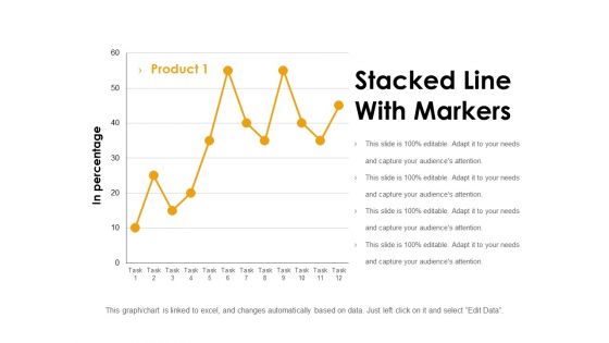 Stacked Line With Markers Ppt PowerPoint Presentation Inspiration Graphics Pictures