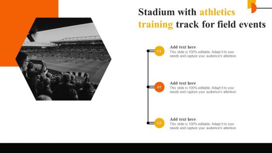 Stadium With Athletics Training Track For Field Events Introduction PDF