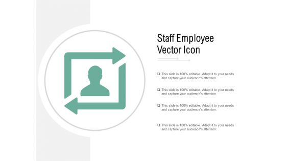 Staff Employee Vector Icon Ppt PowerPoint Presentation Outline Graphics Design