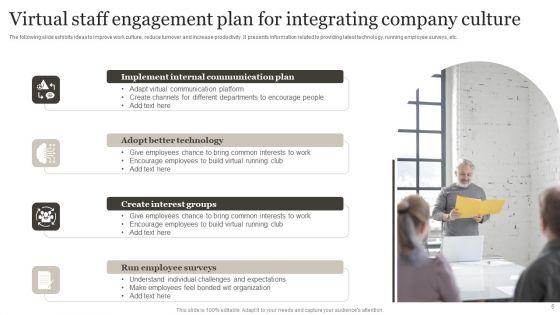 Staff Engagement Plan Ppt PowerPoint Presentation Complete Deck With Slides