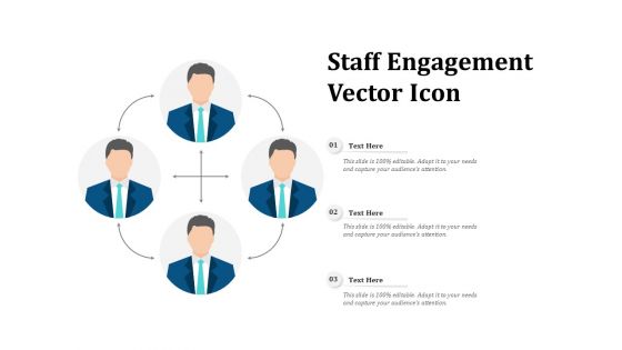 Staff Engagement Vector Icon Ppt PowerPoint Presentation Gallery Show PDF