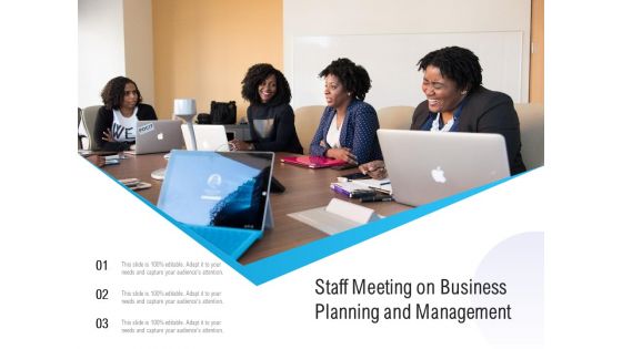 Staff Meeting On Business Planning And Management Ppt PowerPoint Presentation File Example Topics PDF Staff Meeting On Business Planning And Management Ppt PowerPoint Presentation File Example Topics PDF