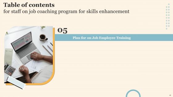 Staff On Job Coaching Program For Skills Enhancement Ppt PowerPoint Presentation Complete Deck With Slides