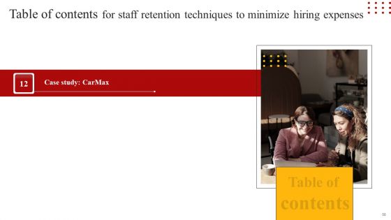 Staff Retention Techniques To Minimize Hiring Expenses Ppt PowerPoint Presentation Complete Deck With Slides