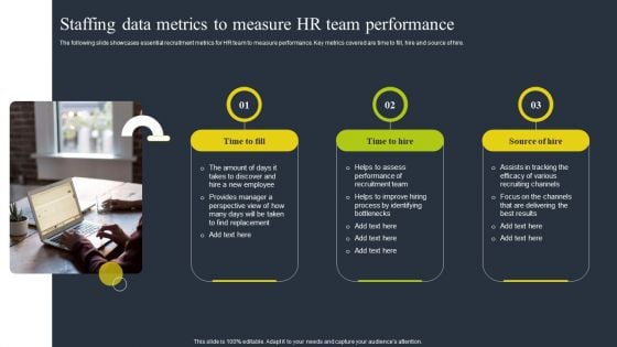 Staffing Data Metrics To Measure HR Team Performance Graphics PDF Staffing Data Metrics To Measure HR Team Performance Graphics PDF