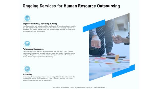 Staffing Offshoring Proposal Ongoing Services For Human Resource Outsourcing Guidelines PDF Staffing Offshoring Proposal Ongoing Services For Human Resource Outsourcing Guidelines PDF