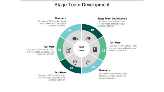 Stage Team Development Ppt Powerpoint Presentation Model Display Cpb