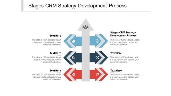 Stages CRM Strategy Development Process Ppt PowerPoint Presentation Pictures Show Cpb