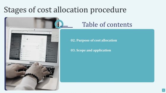 Stages Of Cost Allocation Procedure Ppt PowerPoint Presentation Complete Deck With Slides