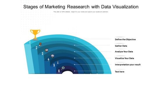 Stages Of Marketing Reasearch With Data Visualization Ppt PowerPoint Presentation Styles Ideas PDF