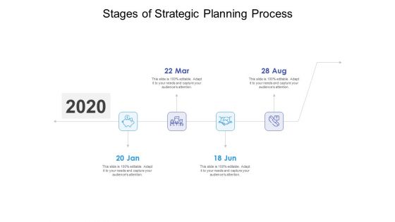 Stages Of Strategic Planning Process Ppt PowerPoint Presentation Layouts Design Inspiration PDF