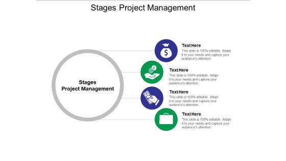 Stages Project Management Ppt PowerPoint Presentation Gallery Ideas Cpb