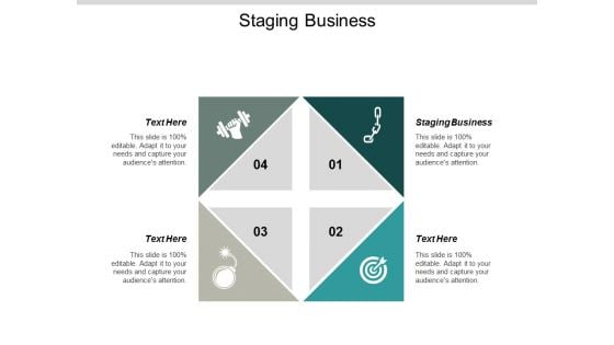 Staging Business Ppt PowerPoint Presentation Infographics Example Introduction Cpb