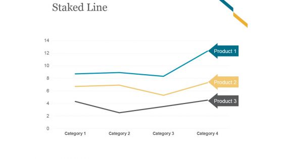 Staked Line Ppt PowerPoint Presentation Designs Download