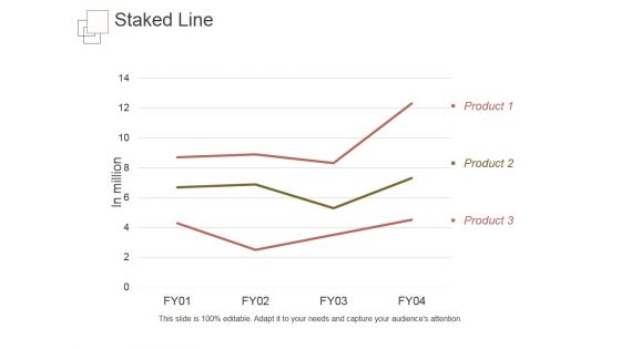 Staked Line Ppt PowerPoint Presentation Example