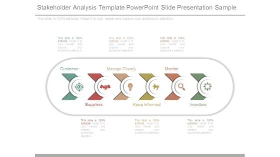 Stakeholder Analysis Template Powerpoint Slide Presentation Sample