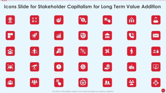 Stakeholder Capitalism For Long Term Value Addition Ppt PowerPoint Presentation Complete Deck With Slides Slide31