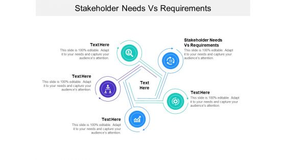 Stakeholder Needs Vs Requirements Ppt PowerPoint Presentation Infographic Template Design Ideas Cpb Pdf
