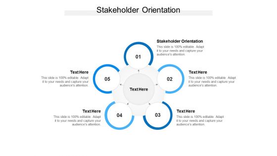 Stakeholder Orientation Ppt PowerPoint Presentation Inspiration Demonstration Cpb