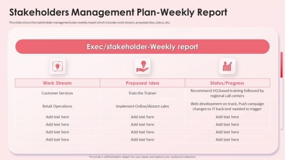 Stakeholders Management Plan Impact Shareholder Decisions With Stakeholder Administration Inspiration PDF