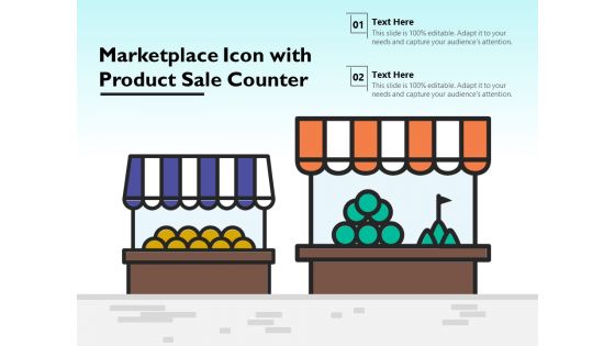 Stalls For Product Retail Vector Illustration Ppt PowerPoint Presentation Show Mockup PDF