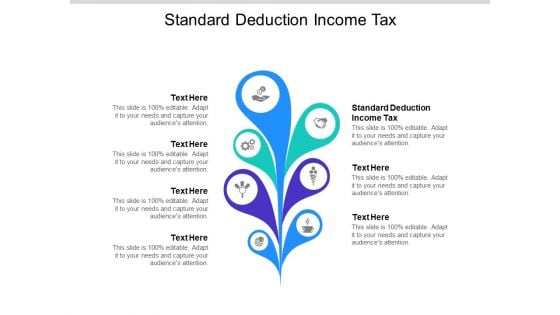 Standard Deduction Income Tax Ppt PowerPoint Presentation Icon Design Templates Cpb Pdf