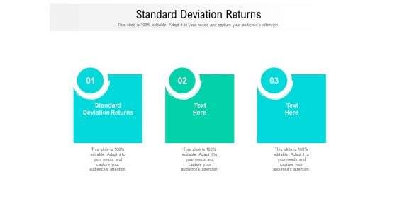 Standard Deviation Returns Ppt PowerPoint Presentation Ideas Inspiration Cpb Pdf