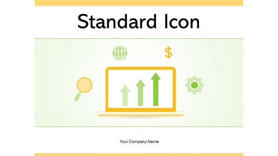 Standard Icon Business Benchmarking Gear Ppt PowerPoint Presentation Complete Deck