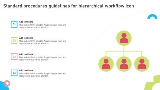 Standard Procedures Guidelines For Hierarchical Workflow Icon Download PDF