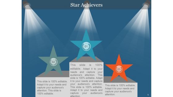 Star Achievers Ppt PowerPoint Presentation Background Image