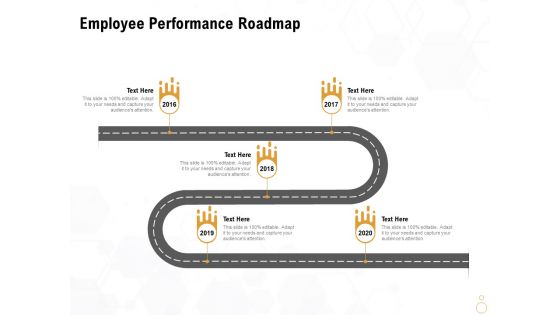 Star Employee Employee Performance Roadmap Ppt Portfolio Aids PDF