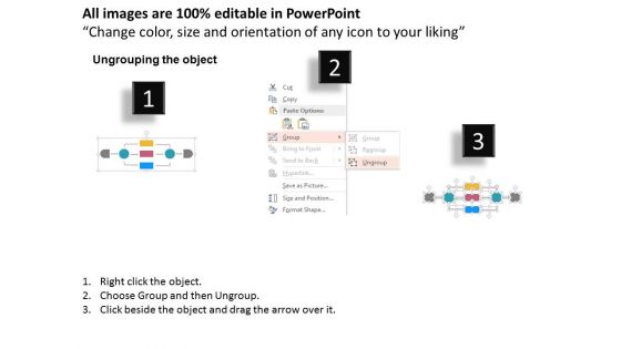 Start To End Process Flowchart Powerpoint Templates